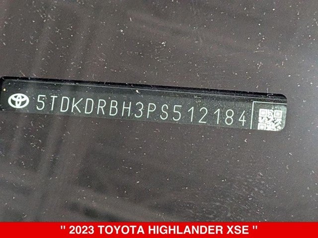 2023 Toyota Highlander XSE
