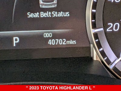 2023 Toyota Highlander XLE