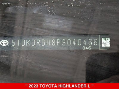 2023 Toyota Highlander XLE