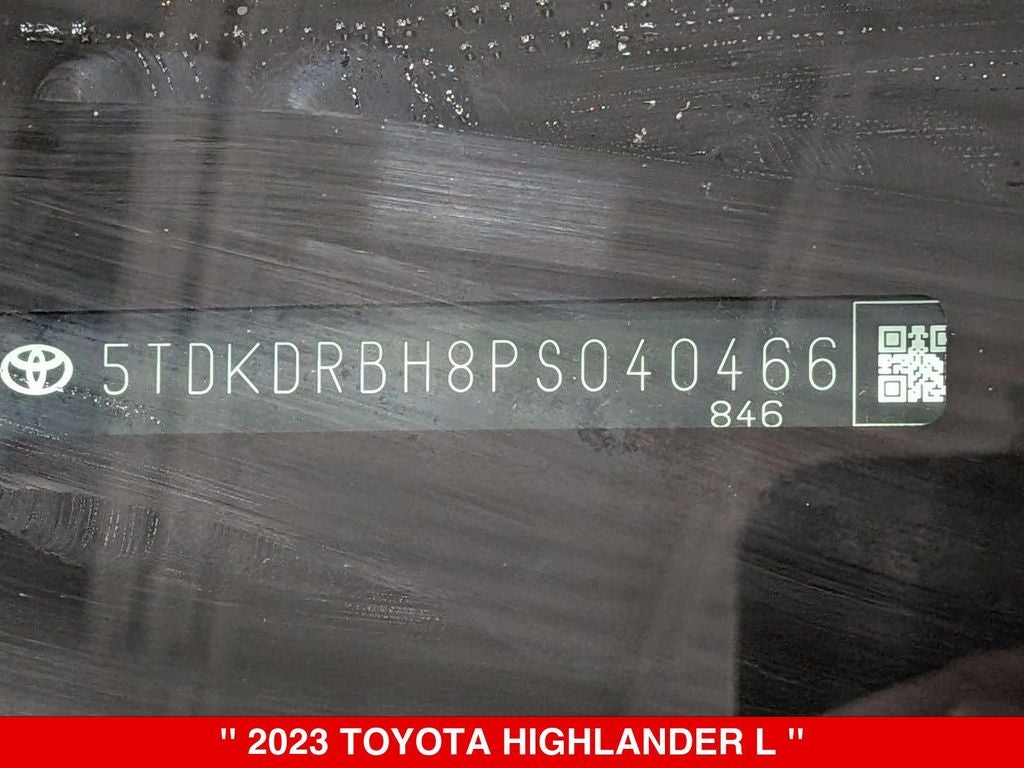 2023 Toyota Highlander XLE