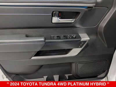 2024 Toyota Tundra Hybrid Platinum