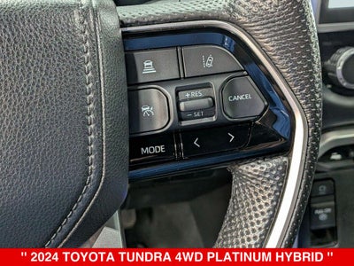 2024 Toyota Tundra Hybrid Platinum