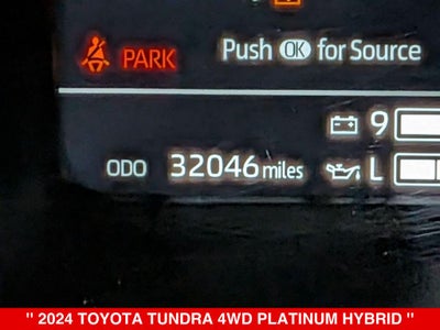 2024 Toyota Tundra Hybrid Platinum