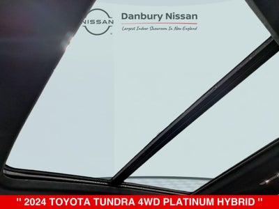2024 Toyota Tundra Hybrid Platinum