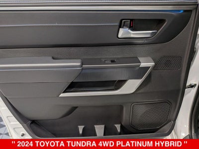 2024 Toyota Tundra Hybrid Platinum