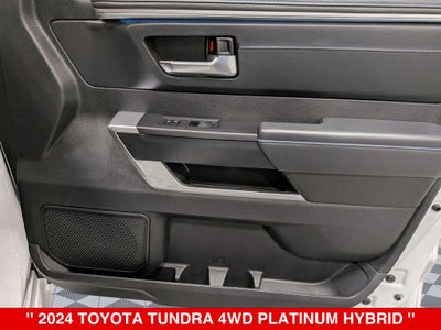 2024 Toyota Tundra Hybrid Platinum