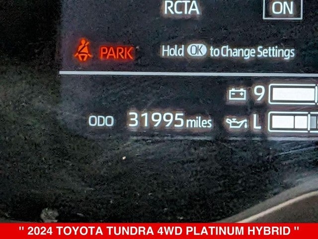 2024 Toyota Tundra Hybrid Platinum