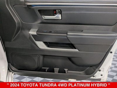 2024 Toyota Tundra Hybrid Platinum