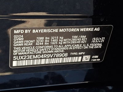 2024 BMW X7 xDrive40i