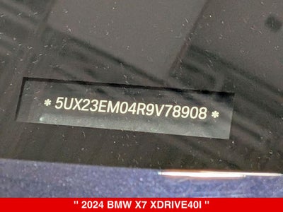 2024 BMW X7 xDrive40i