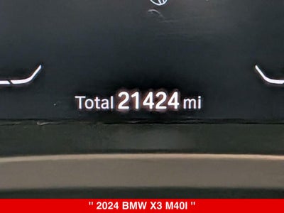 2024 BMW X3 M40i