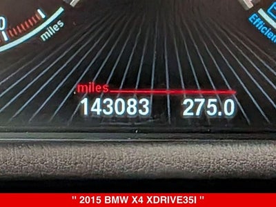 2015 BMW X4 xDrive35i
