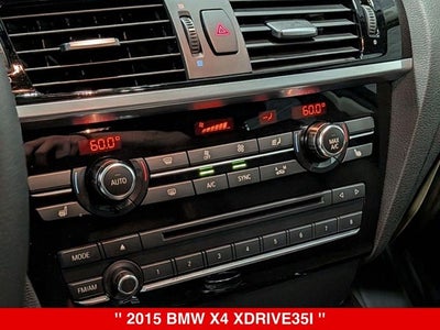 2015 BMW X4 xDrive35i