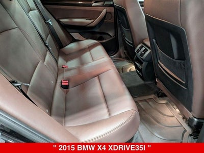 2015 BMW X4 xDrive35i