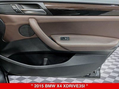 2015 BMW X4 xDrive35i