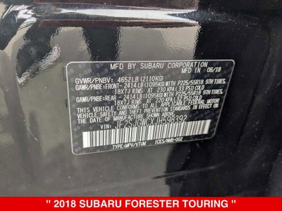 2018 Subaru Forester 2.0XT Touring