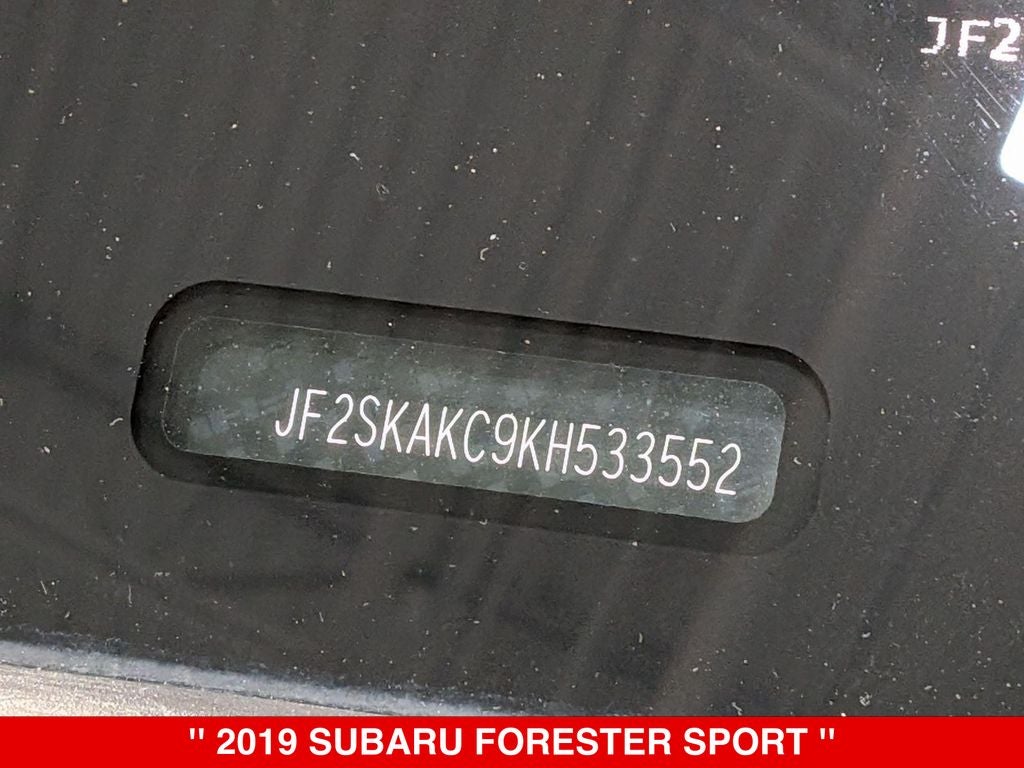 2019 Subaru Forester Sport