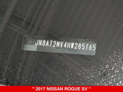 2017 Nissan Rogue SV