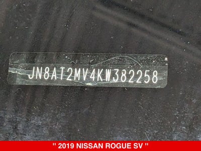 2019 Nissan Rogue SV