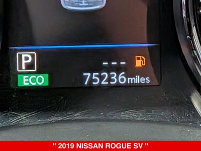 2019 Nissan Rogue SV