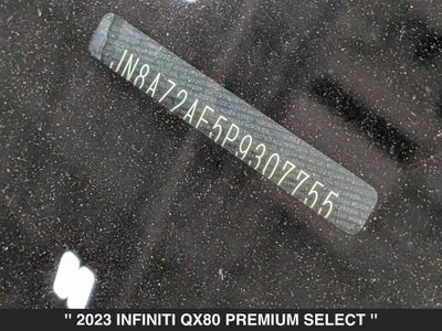 2023 INFINITI QX80 PREMIUM SELECT 4WD