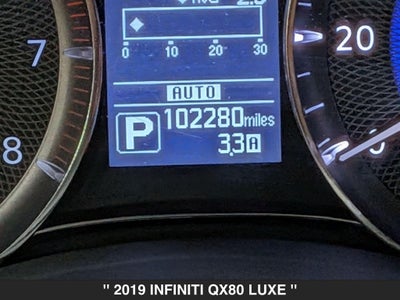 2019 INFINITI QX80 LUXE 4WD