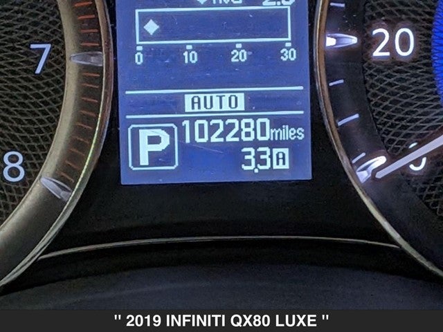 2019 INFINITI QX80 LUXE 4WD