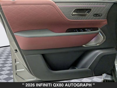 2026 INFINITI QX80 AUTOGRAPH