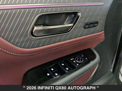 2026 INFINITI QX80 AUTOGRAPH