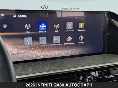 2026 INFINITI QX80 AUTOGRAPH