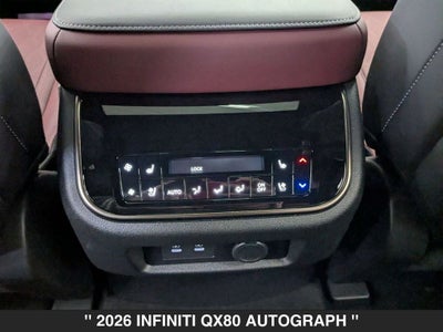 2026 INFINITI QX80 AUTOGRAPH