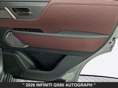 2026 INFINITI QX80 AUTOGRAPH