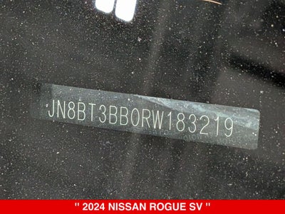 2024 Nissan Rogue SV