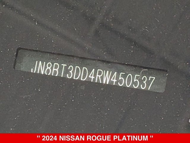 2024 Nissan Rogue Platinum