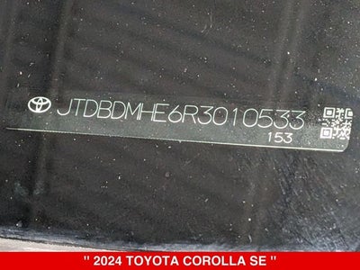 2024 Toyota Corolla Hybrid Base