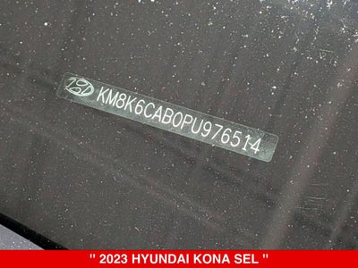 2023 Hyundai Kona SEL
