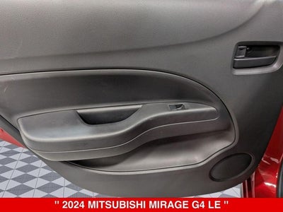 2024 Mitsubishi Mirage G4 LE