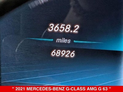 2021 Mercedes-Benz G-Class G 63 AMG® 4MATIC®