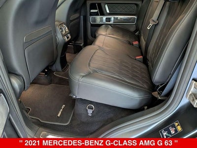 2021 Mercedes-Benz G-Class G 63 AMG® 4MATIC®