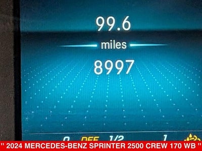 2024 Mercedes-Benz Sprinter 2500 Crew 170 WB High Roof