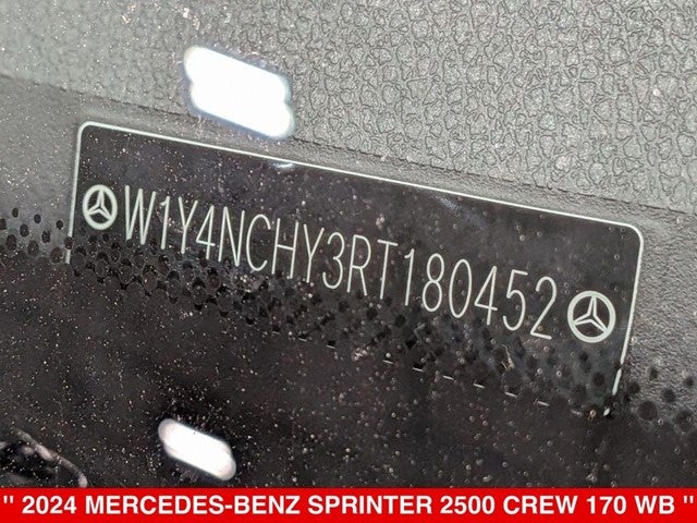 2024 Mercedes-Benz Sprinter 2500 Crew 170 WB High Roof
