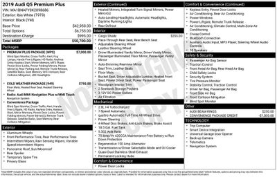 2019 Audi Q5 2.0T Premium Plus quattro