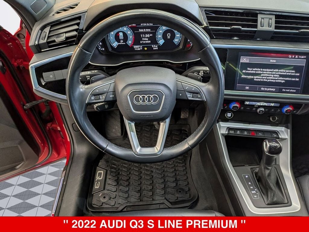 2022 Audi Q3 Premium S Line quattro