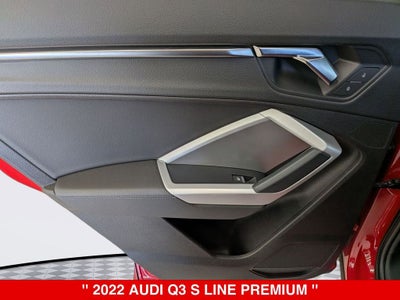 2022 Audi Q3 Premium S Line quattro