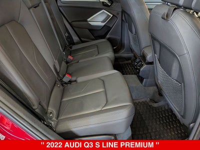 2022 Audi Q3 Premium S Line quattro
