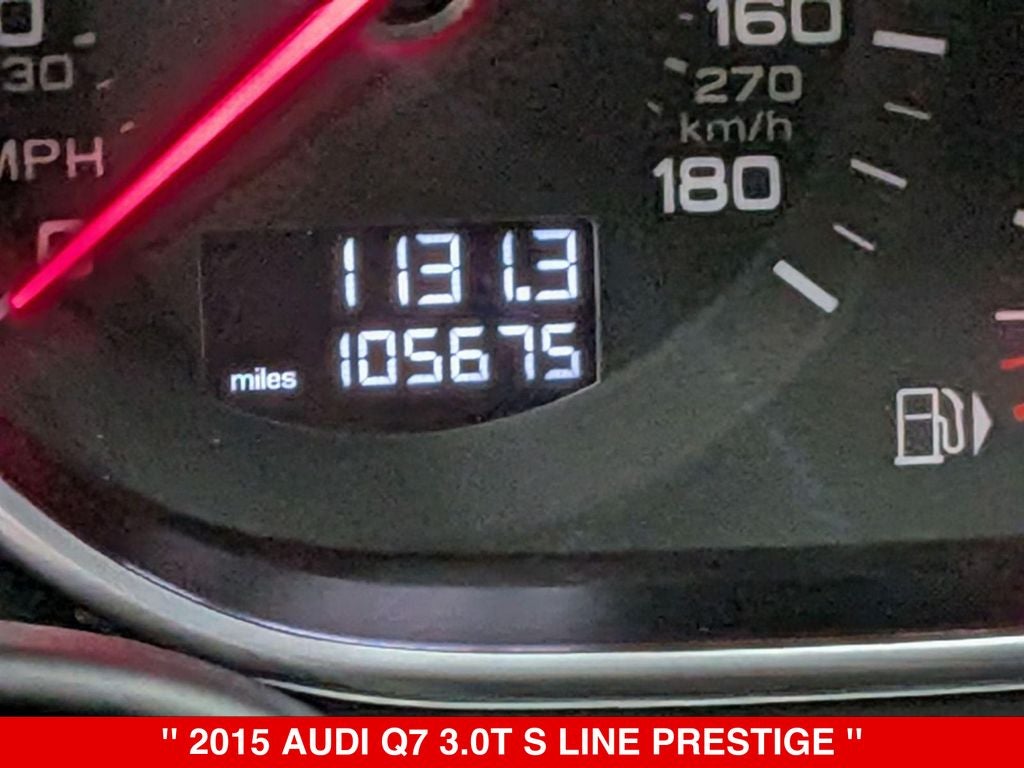 2015 Audi Q7 3.0T S line Prestige quattro