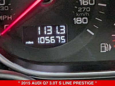 2015 Audi Q7 3.0T S line Prestige quattro