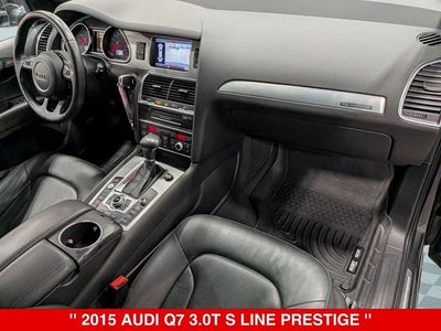 2015 Audi Q7 3.0T S line Prestige quattro