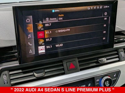 2022 Audi A4 45 S line Premium Plus quattro