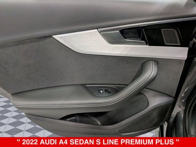 2022 Audi A4 45 S line Premium Plus quattro